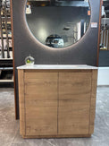 BROOK 750MM Floorstanding Plywood Vanity - Light Oak - NZHomeware
