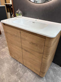 BROOK 750MM Floorstanding Plywood Vanity - Light Oak - NZHomeware