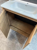 BROOK 750MM Floorstanding Plywood Vanity - Light Oak - NZHomeware
