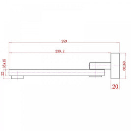 Brushed Nickel Bath/Basin Swivel Wall Mounted Spouts Tapware Bathtub Faucet - NZHomeware