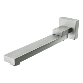 Brushed Nickel Bath/Basin Swivel Wall Mounted Spouts Tapware Bathtub Faucet - NZHomeware