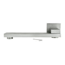 Brushed Nickel Bath/Basin Swivel Wall Mounted Spouts Tapware Bathtub Faucet - NZHomeware