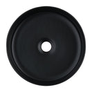 365mm Bathroom Above Counter Matt Black Ceramic Wash Basin - NZHomeware