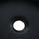 365mm Bathroom Above Counter Matt Black Ceramic Wash Basin - NZHomeware
