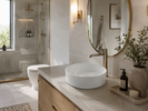 365*365*125mm Round Above Counter Basin | Gloss White Ceramic Wash Basin NZ