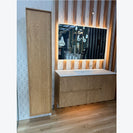 Cavon 1200X470X560mm Plywood Light Oak Wall Hung Vanity - NZHomeware