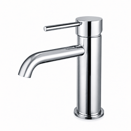 LUCID PIN Chrome Basin Mixer Tap | Solid Brass Lead - Free Watermark - NZHomeware