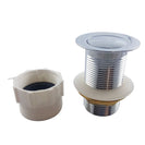 Chrome 32/40mm Solid Brass Basin Pop Up Waste with NO Overflow - NZHomeware