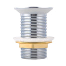Chrome 32/40mm Solid Brass Basin Pop Up Waste with NO Overflow - NZHomeware