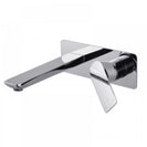 Chrome Bathtub/Basin Wall Mixer With Spout Wall Mounted Color Up Extend - NZHomeware