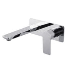 Chrome Bathtub/Basin Wall Mixer With Spout Wall Mounted Color Up Extend - NZHomeware