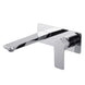 Chrome Bathtub/Basin Wall Mixer With Spout Wall Mounted Color Up Extend - NZHomeware