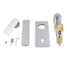 Chrome Bathtub/Basin Wall Mixer With Spout Wall Mounted Color Up Extend - NZHomeware