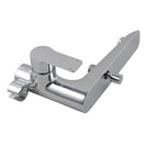 Chrome Freestanding Bathtub Mixer with Handheld Shower Spout Floor Mounted - NZHomeware