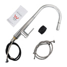 Chrome Pull Out/Down Kitchen/Laundry Sink Mixer Taps Swivel Kitchen Tapware - NZHomeware