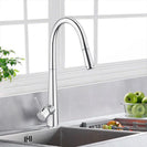 Chrome Pull Out/Down Kitchen/Laundry Sink Mixer Taps Swivel Kitchen Tapware - NZHomeware