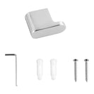 Chrome Robe Hook Towel Holder | 304 Stainless Steel Wall Mounted Bathroom Hook NZ - NZHomeware