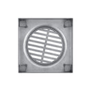 Chrome Shower Grate Floor Waste Drain Smart Insert Tile 120*120mm - NZHomeware