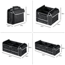Collapsible Trunk Organizer with Cooler – Heavy - Duty, 2–3 Compartments, 6 Pockets, 25kg Load - NZHomeware