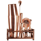 Copper Cocktail Shaker Set Maker Mixer Martini Spirits Bar Strainer Bartender Kit 10pcs - NZHomeware