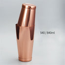 Copper Cocktail Shaker Set Maker Mixer Martini Spirits Bar Strainer Bartender Kit 10pcs - NZHomeware