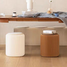 Creative Fashion Kraft Paper Stool Portable Folding Chair Foot Stool Shoe Bench Brown - NZHomeware