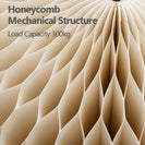 Creative Fashion Kraft Paper Stool Portable Folding Chair Foot Stool Shoe Bench Brown - NZHomeware