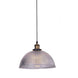 D300*H230mm Dome Shape Vintage Glass Pendant light - NZHomeware