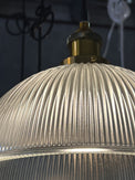 D300*H230mm Dome Shape Vintage Glass Pendant light - NZHomeware