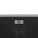 Dark Grey Stainless Steel Kitchen Sink 600x450mm, Top/Undermount, Single Bowl with Overflow - NZHomeware