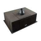 Dark Grey Stainless Steel Kitchen Sink 600x450mm, Top/Undermount, Single Bowl with Overflow - NZHomeware