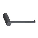Diamora Luxury Knurled Bathroom Toilet Paper Hook Roll Tissue Holder Round Stainless Steel Black - NZHomeware