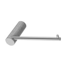 Diamora Luxury Knurled Bathroom Toilet Paper Hook Roll Tissue Holder Round Stainless Steel Brushed Nickel - NZHomeware