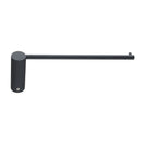 Diamora Luxury Knurled Black Hand Towel Holder Towel Rail Stainless Steel 304 - NZHomeware