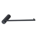 Diamora Luxury Knurled Black Hand Towel Holder Towel Rail Stainless Steel 304 - NZHomeware