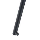 Diamora Luxury Knurled Black Hand Towel Holder Towel Rail Stainless Steel 304 - NZHomeware