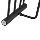 Diamora Luxury Knurled Black Towel Rack With Hanging Rail Bath Towel Shelf Storage - NZHomeware