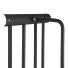 Diamora Luxury Knurled Black Towel Rack With Hanging Rail Bath Towel Shelf Storage - NZHomeware