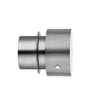 Diamora Luxury Knurled Brushed Nickel Progressive Wall Mixer Shower Mixer Tap - NZHomeware