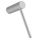 Diamora Luxury Knurled Brushed Nickel Single Towel Rack Rail 600mm - NZHomeware