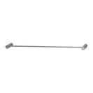 Diamora Luxury Knurled Brushed Nickel Single Towel Rack Rail 600mm - NZHomeware