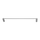 Diamora Luxury Knurled Brushed Nickel Single Towel Rack Rail 600mm - NZHomeware
