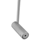 Diamora Luxury Knurled Brushed Nickel Single Towel Rack Rail 600mm - NZHomeware