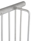 Diamora Luxury Knurled Brushed Nickel Towel Rack With Hanging Rail Bath Towel Shelf Storage - NZHomeware