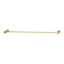 Diamora Luxury Knurled Brushed Yellow Gold Single Towel Rack Rail 600mm - NZHomeware