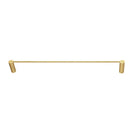 Diamora Luxury Knurled Brushed Yellow Gold Single Towel Rack Rail 600mm - NZHomeware