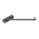 Diamora Luxury Knurled Gunmetal Grey Hand Towel Holder Towel Rail Stainless Steel 304 - NZHomeware