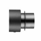Diamora Luxury Knurled Gunmetal Grey Progressive Wall Mixer Shower Mixer Tap - NZHomeware