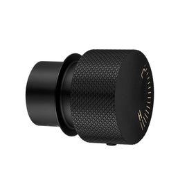 Diamora Luxury Knurled Matt Black Progressive Wall Mixer Shower Mixer Tap - NZHomeware