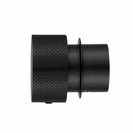 Diamora Luxury Knurled Matt Black Progressive Wall Mixer Shower Mixer Tap - NZHomeware